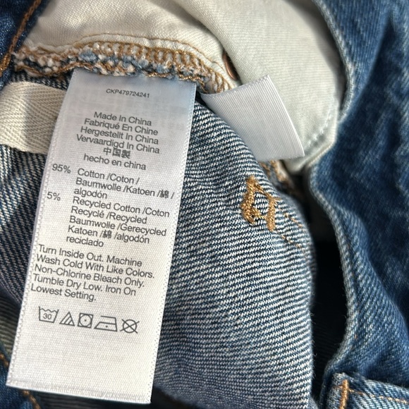 Madewell Superwide-Leg Denim Jeans size 26 color Concho Wash Flare EUC - Picture 14 of 15